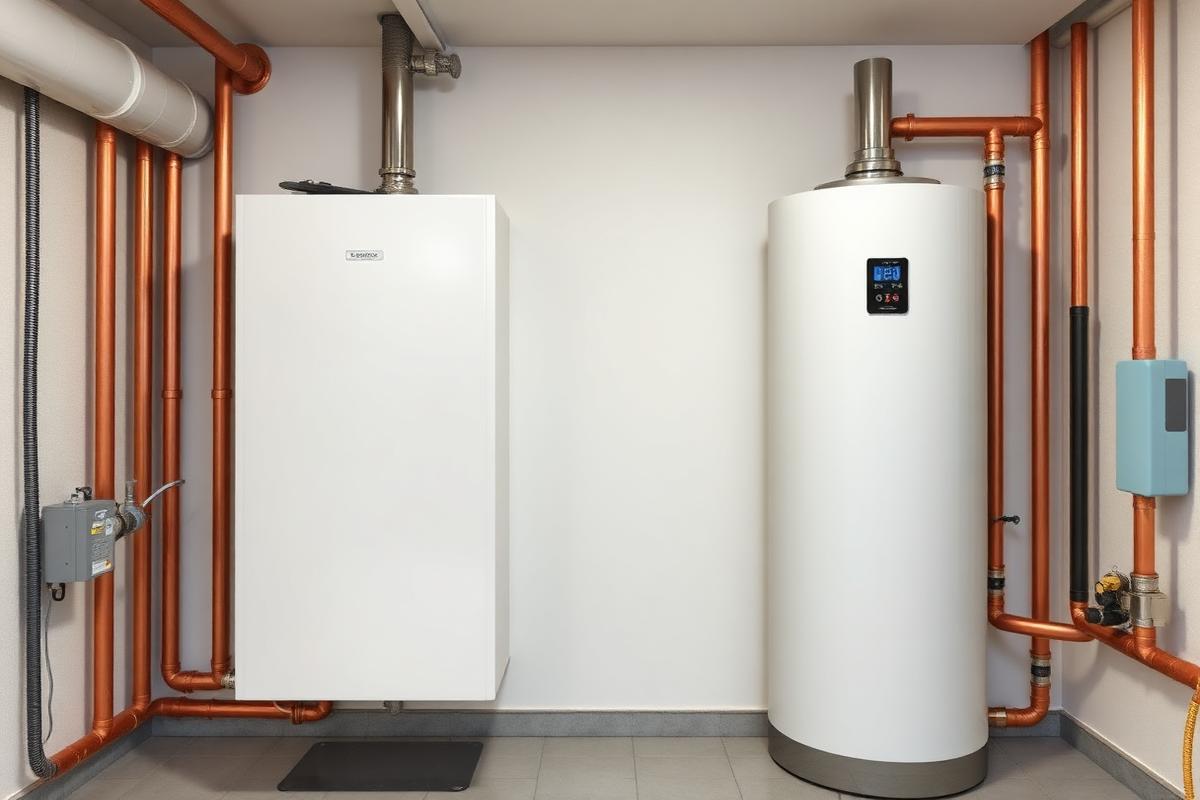 Water Softener Installation in Sioux Falls, SD — Water heater installation by Sioux Falls plumbers, tank and tankless units piped in copper